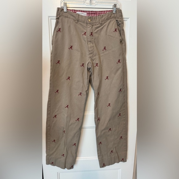 Pennington & Bailes Alabama Crimson Tide Stadium Pants Size 32 - Picture 1 of 7